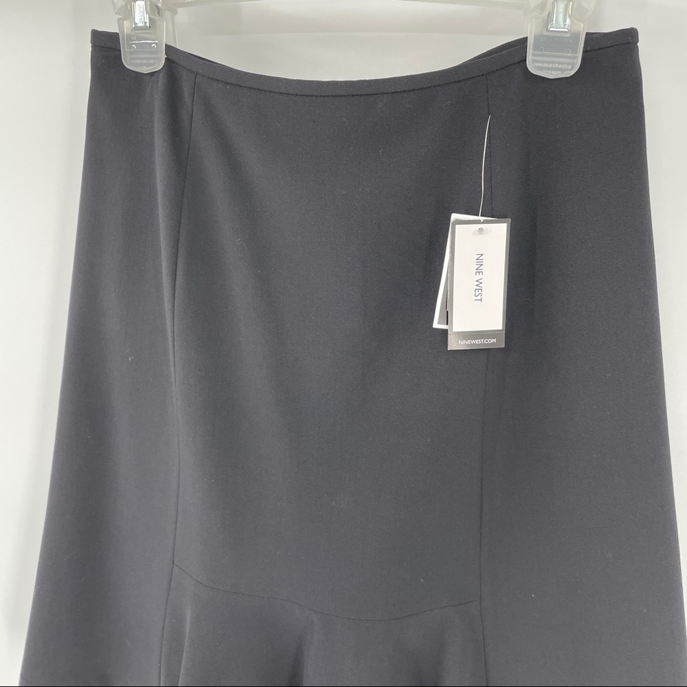 NEW! Nine West Black Career Skirt - Picture 4 of 15